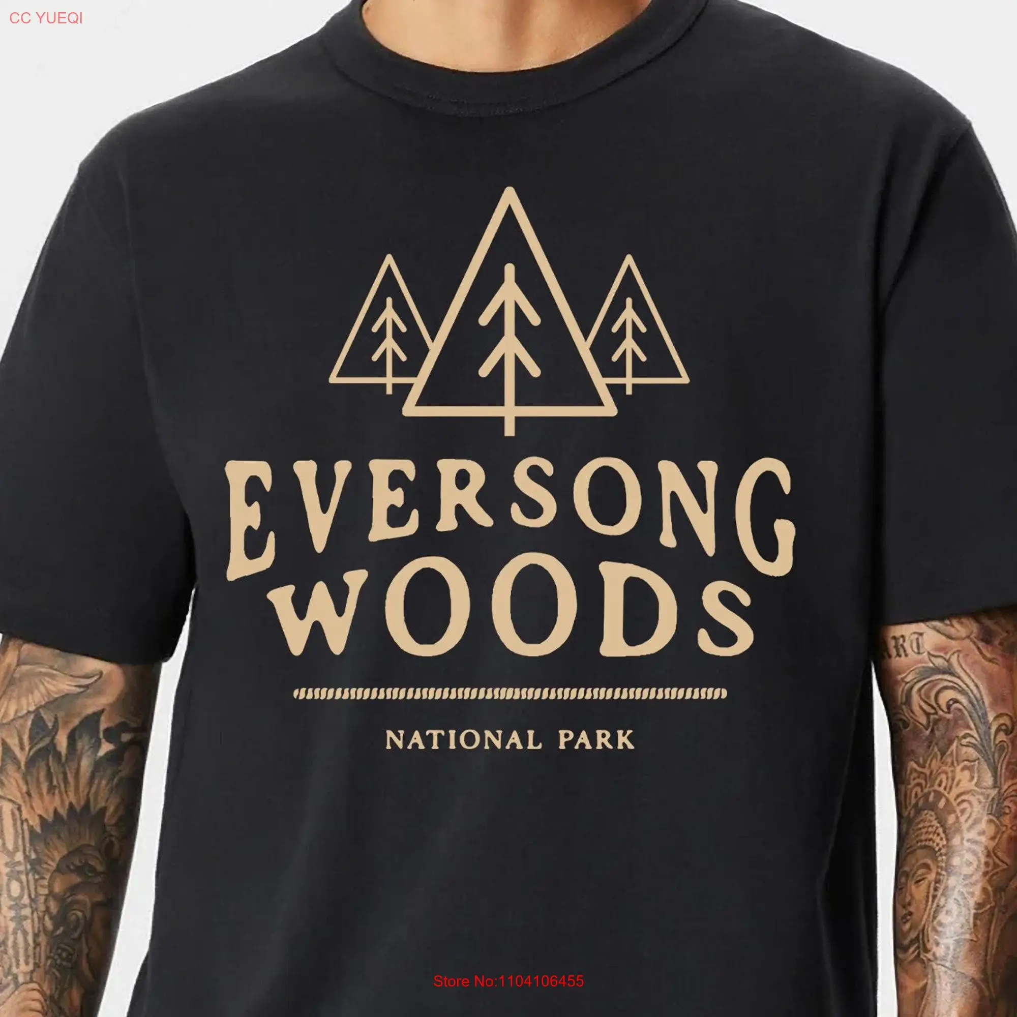 Eversong Woods National Park Comfort Colors T Shirt long or short sleeves