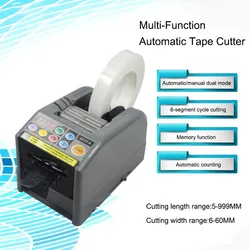 ZCUT-9 Automatic Tape Dispensers Non Adhesive/Adhesive Tape Cutter Packing Machine Tape slitting machine Office Packing Tools