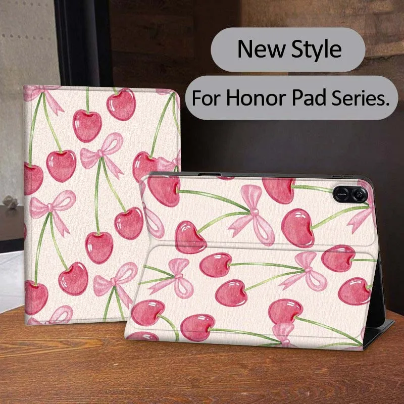 الفن الملونة Bowknot نمط ل الشرف تبويب اللوحي MagicPad 3 6 7X8 V7 V8 8 9 X9 X8a X9a 10 Pro بوصة 2020 2021 اللوحي