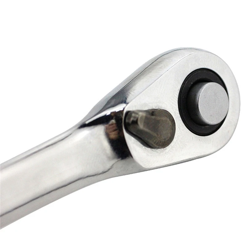 1 Piece 72 Tooth 1/4 Inch Quick Double Double End Mini Chrome Vanadium Steel Ratchet Wrench