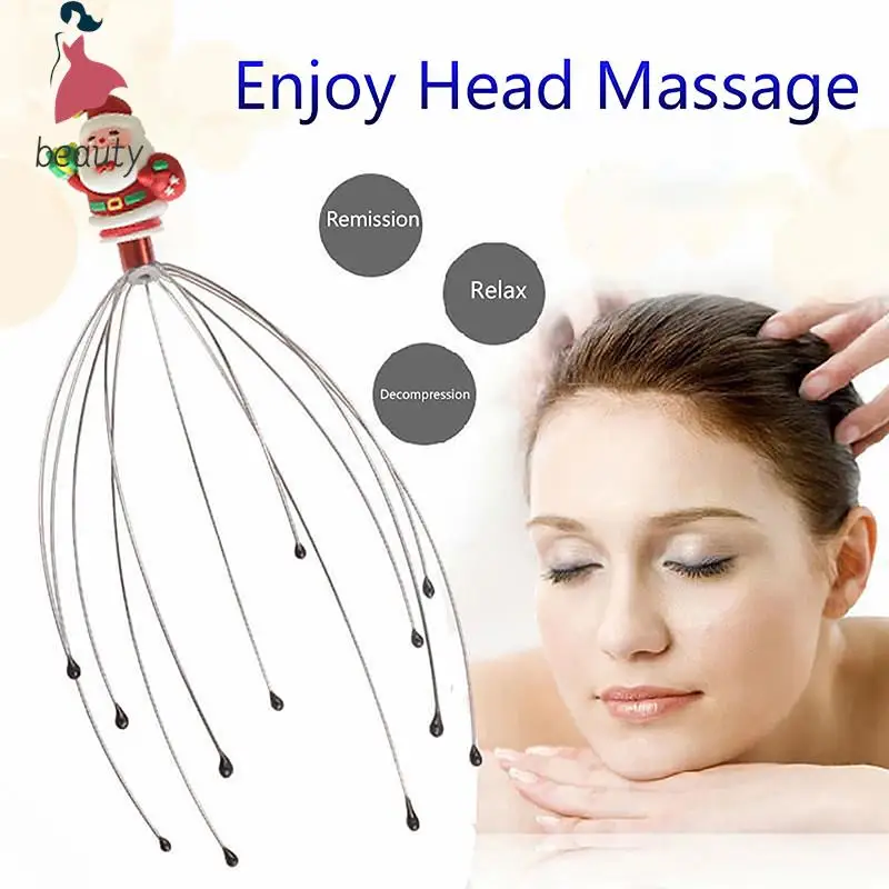 1PC Scalp Massagers With Claws Hair Stimulation Stress Relief Massage Relieves Stress Head Massage Scratcher For Deep Relaxation