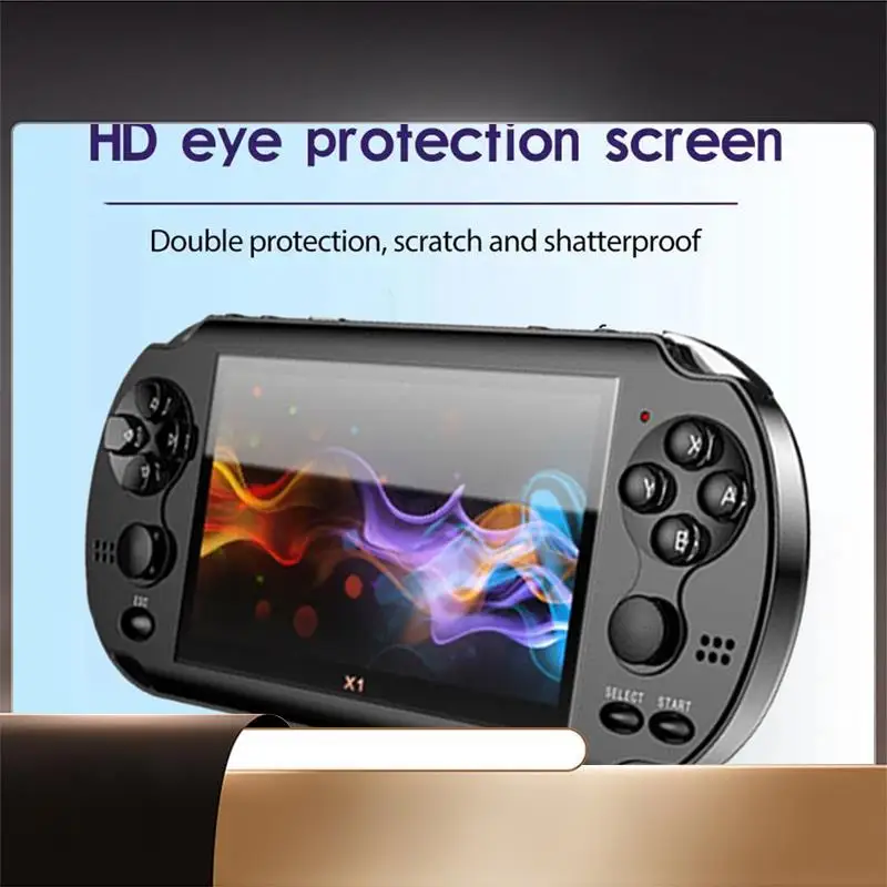 

4,3-дюймовая игровая консоль 8G 10 000 игр 128 бит для игровой консоли PSP для GBA GBC PS1 10 Игровой контроллер-симулятор-N35R