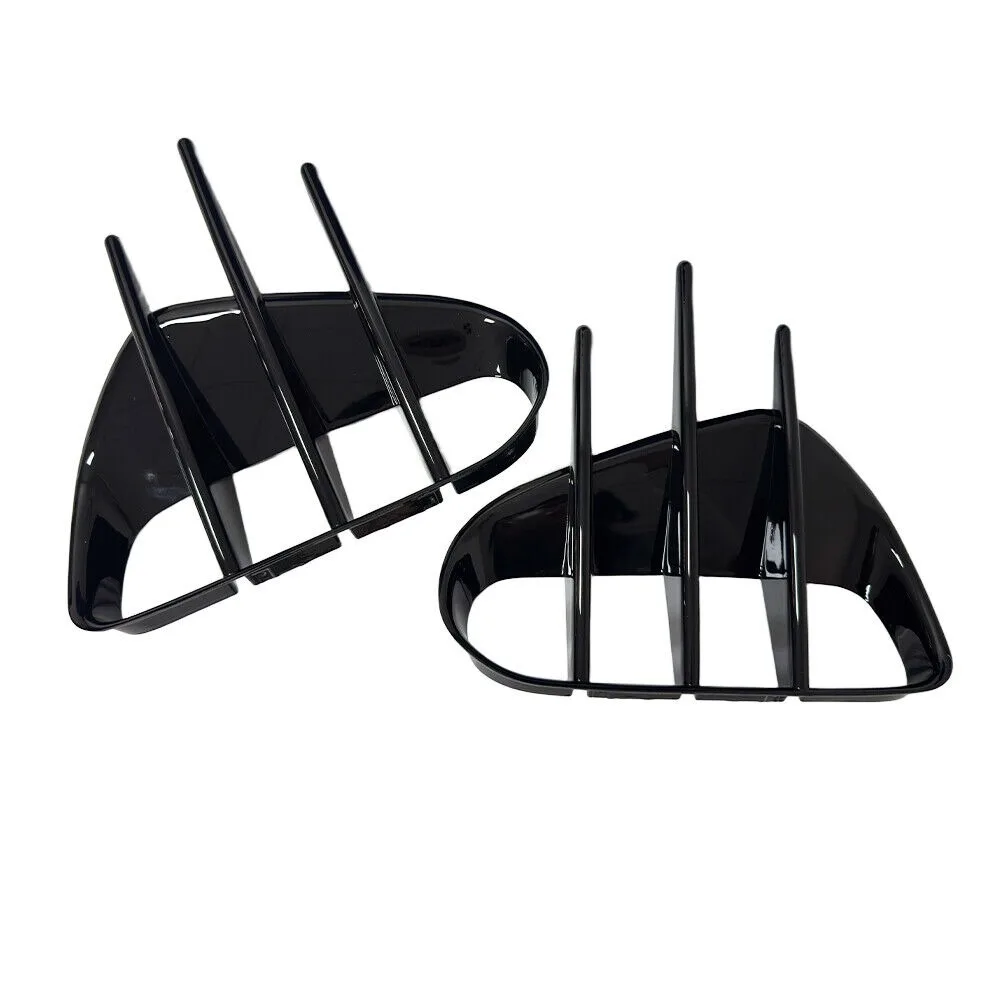 2PCS For KIA Stinger 2018-2023 Car Front Rear Bumper Spoiler Fender Side Vent Cover Canard Splitter Trim Auto Accessories view 5