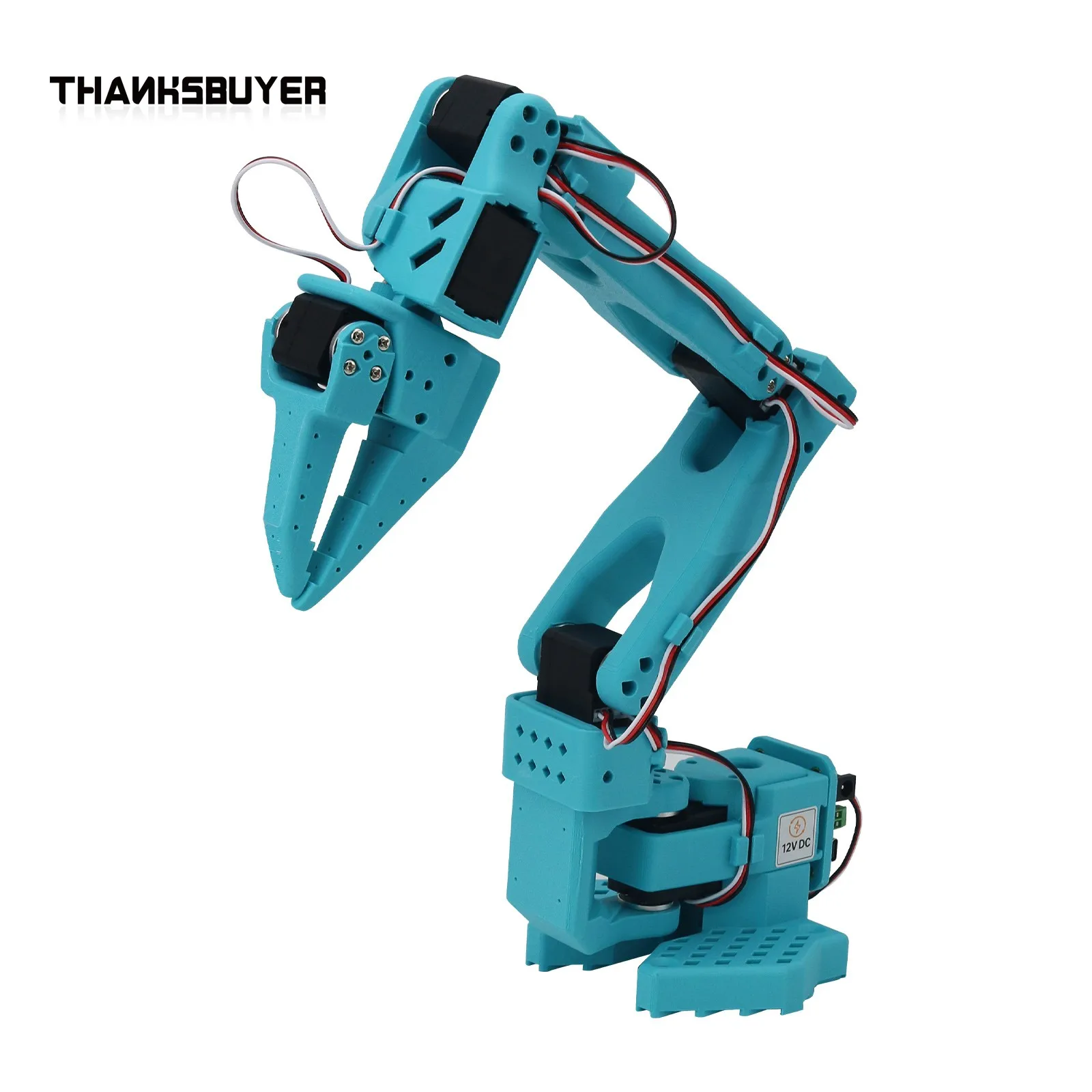 Bras robotique SO-ARM101 (SO-101 assemblé 2 bras principaux + 2 bras esclaves avec caméras 2MP)