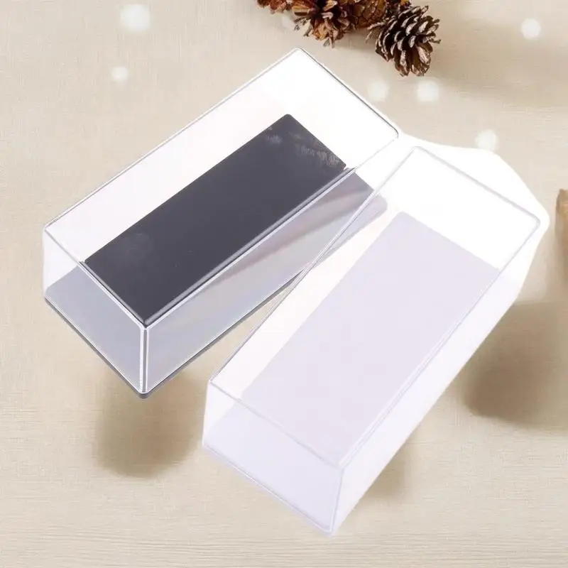 1Pcs Transparent Acrylic Storage Box Practical 1/43 Diecast Model Car Display Box DIY Dustproof Display Rack Toy