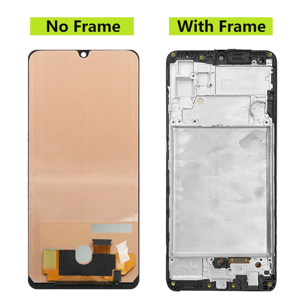 Super AMOLED A32 4G A325 Display Screen For Samsung Galaxy SM-A325F A325F/DS A325M LCD Display Touch Scren Digitizer Replacement