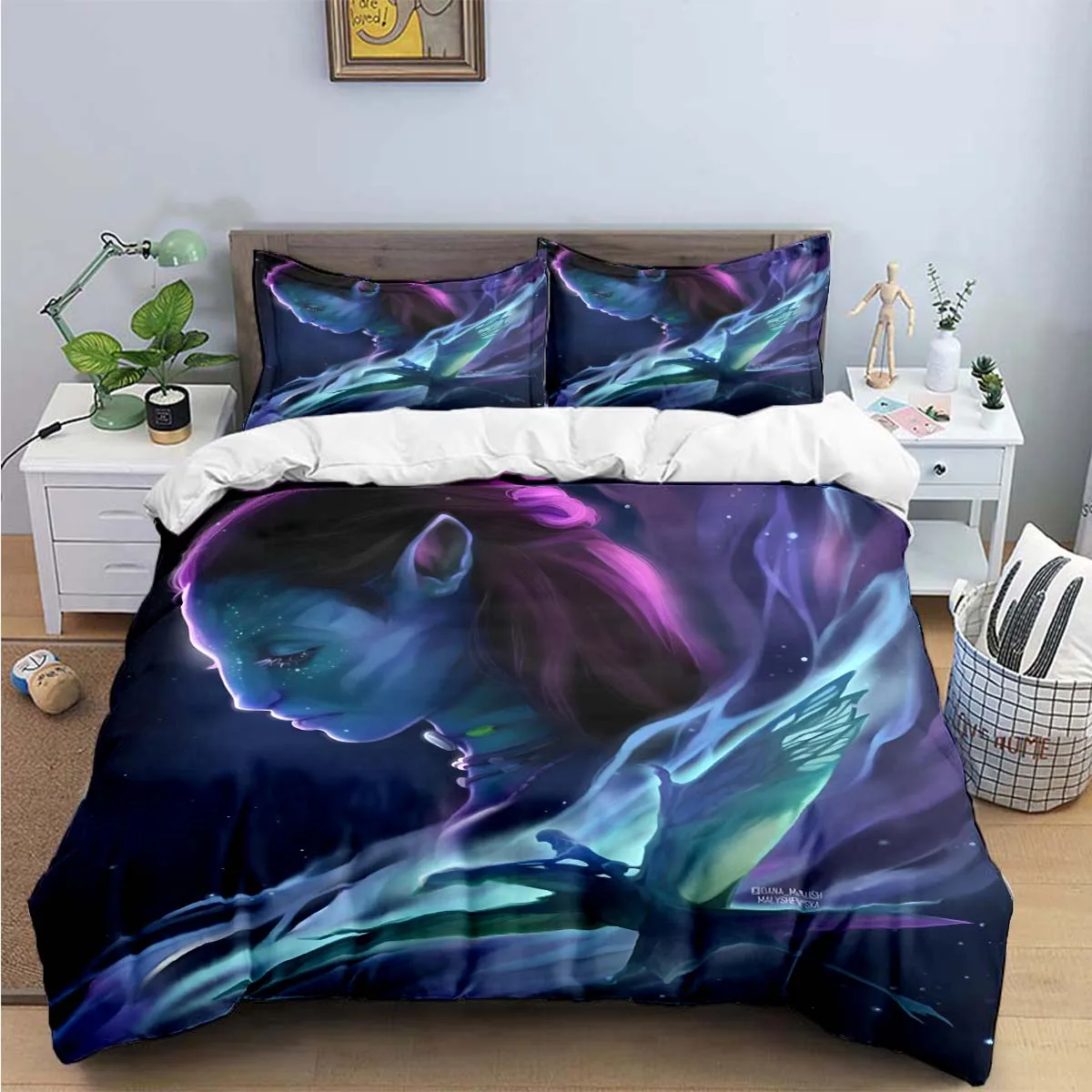 Exquisite A-Avatar Print Bedding Sets Exquisite Bed Supplies Set Duvet Cover Bed Comforter Set Bedding Set Luxury Gift