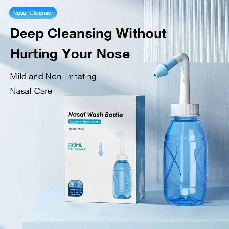 2026 Nasal Washing Bottle Nasal Irrigator Nose Aspirator Child Adult Nasal Sinusite Allergic Rhinitis Treatment Nose Wash Salt
