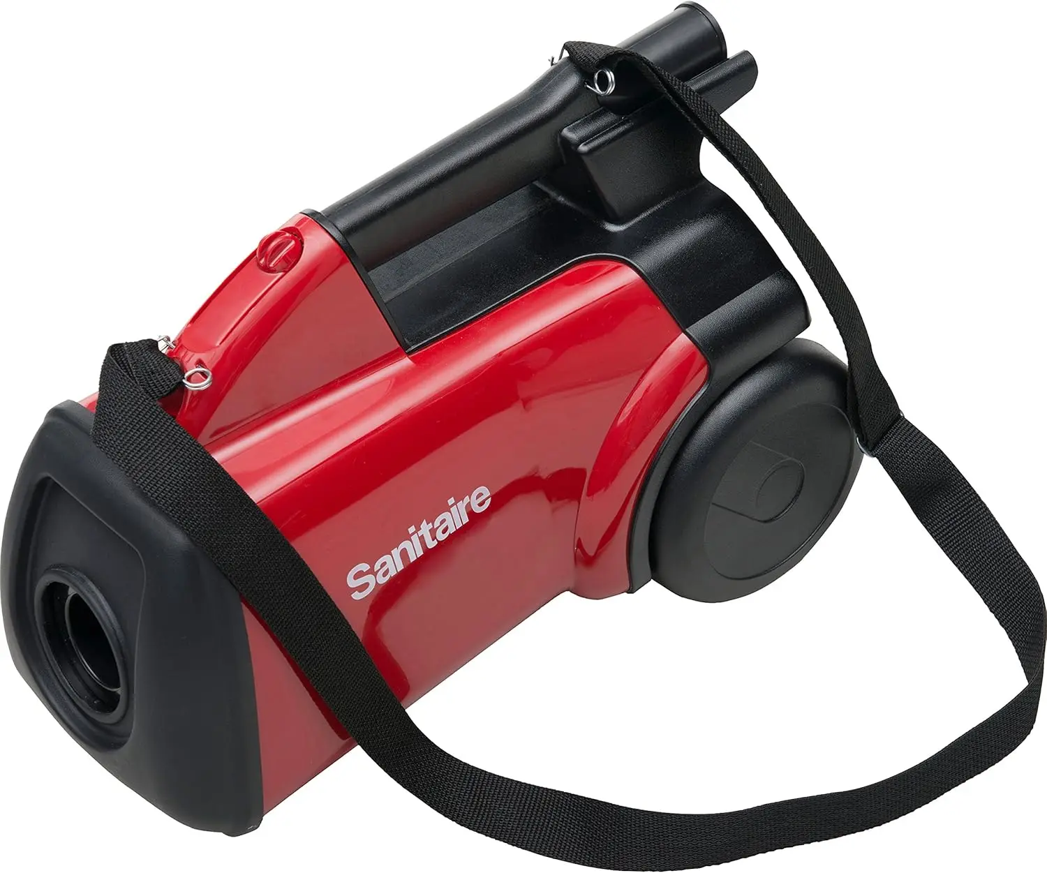 

Commercial Canister Vacuum Cleaner, Red - Powerful Suction for Large Spaces, Durable and Efficient