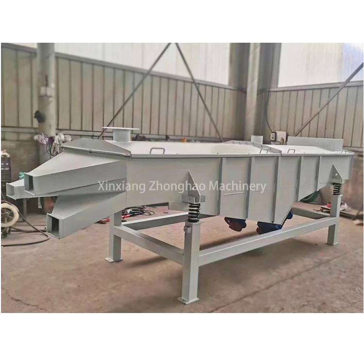 Industrial Manufacture Large Capacity Rectangular Vibrating Sieve Linear Vibrating Screen for Sand Flour Particle Sieving