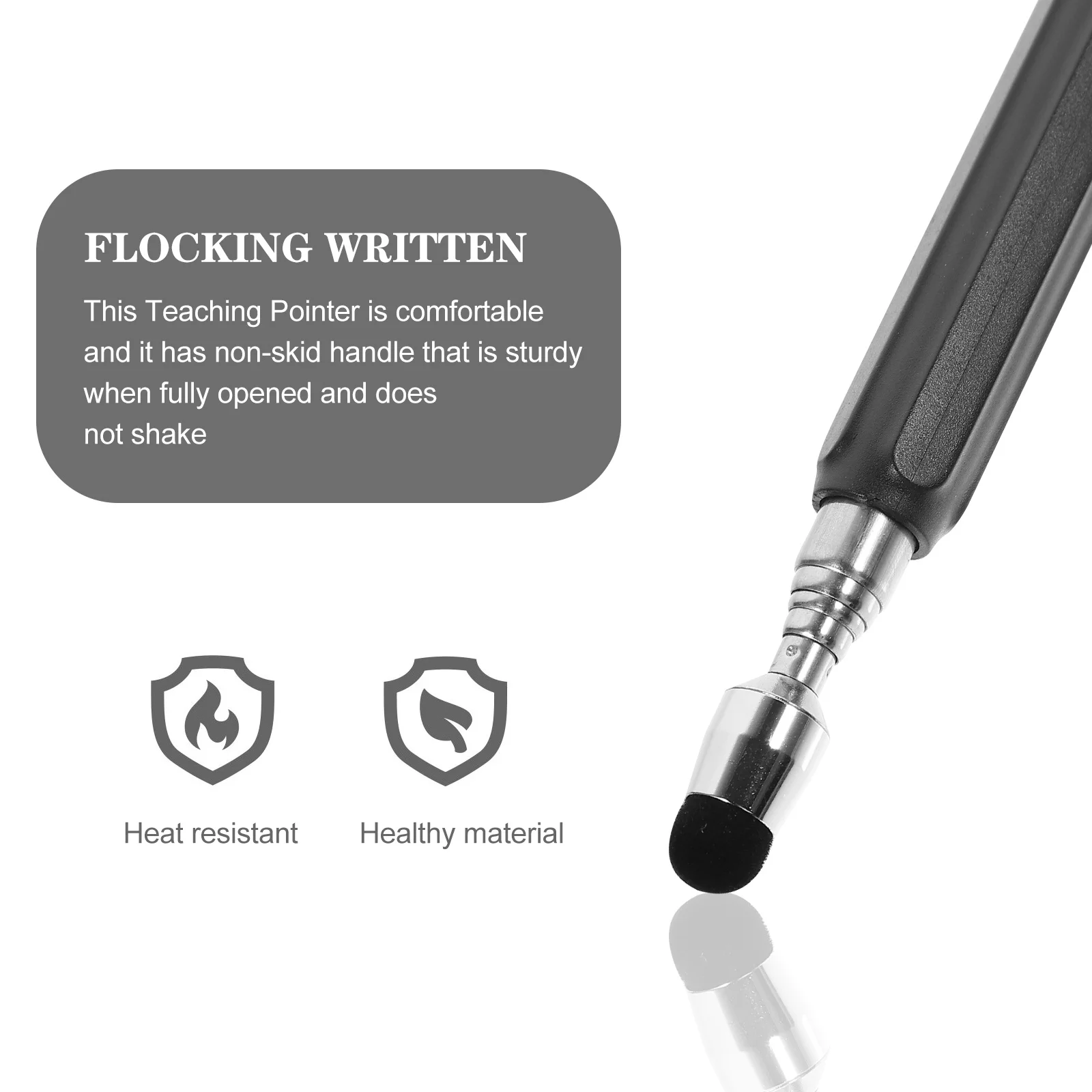

Touch Pen Expandable Whiteboard Pointer Non-Skid Handle For Classroom Teaching Presentation Retractable Hand Pointer Teaching