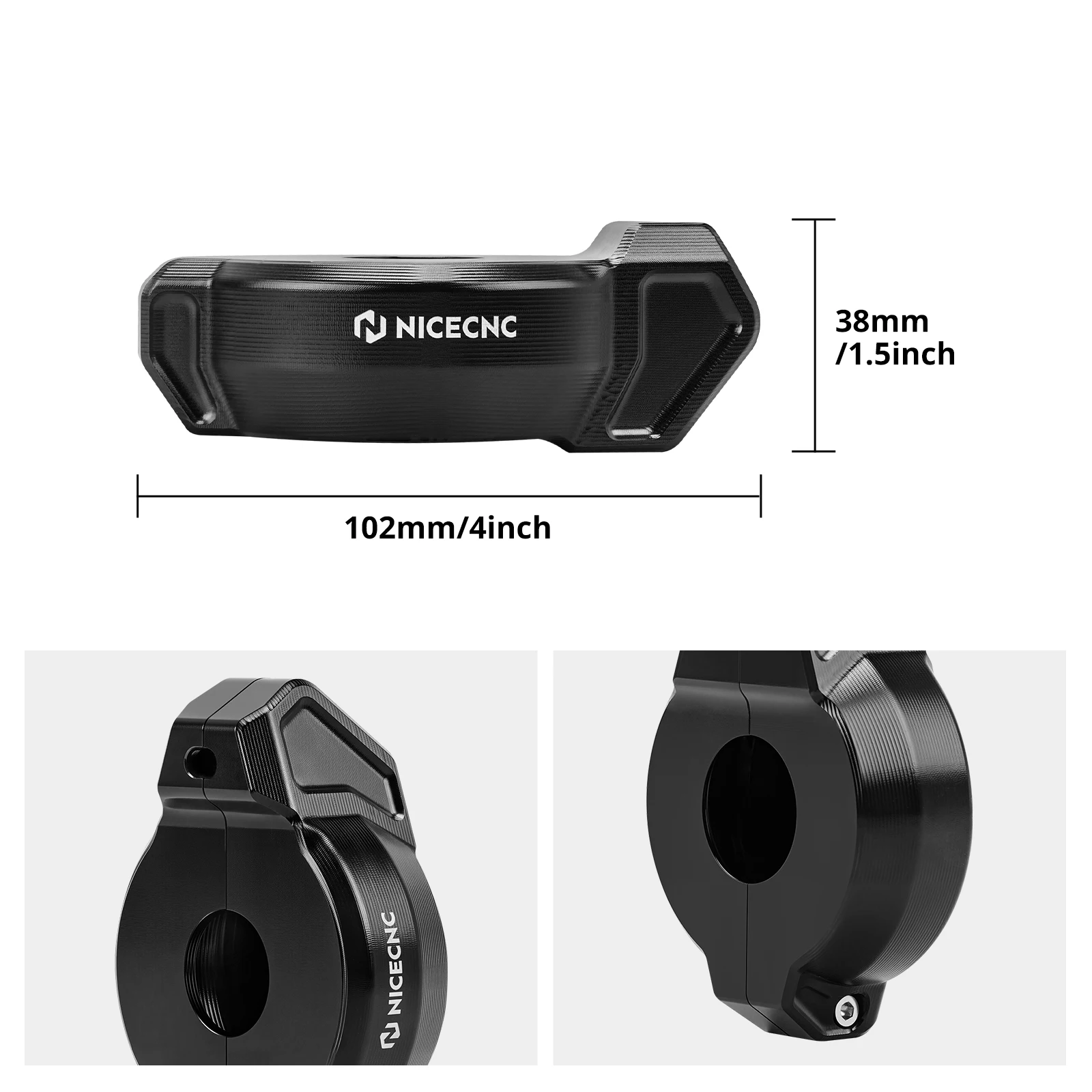 NICECNC For Stark Varg MX Stark Varg EX Stark Varg SM 2024-2026 Electric Dirt Bike Throttle Control Casing Base Cover Aluminum