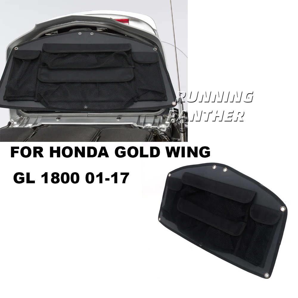 Motorcycle Trunk Lid Organizer Bag Tool Bags Case For HONDA GOLD WING GL1800 Goldwing GL 1800 2001-2017