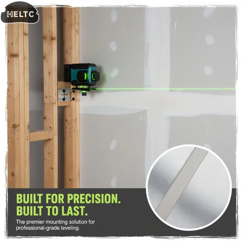 Wall mounted bracket for level instrument Steel Level Bracket L Bracket Adjustable Mount Support Level Wall Level Tools Bracket