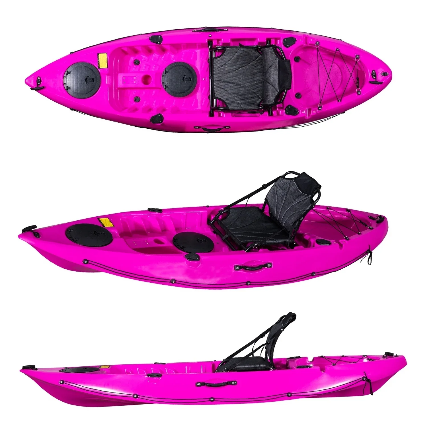 

Single Seat Ocean Fishing Kayak High Quantity Cheap Waterplay Crafts Plastic Fishing Kayak Pick Up At The Port