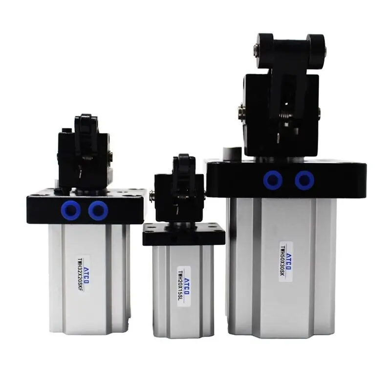 AIRTAC TWH Double Acting Pneumatic Cylinder for Conveyor Stopping Positioning Self-locking Pneumatic Stopper With Magnet