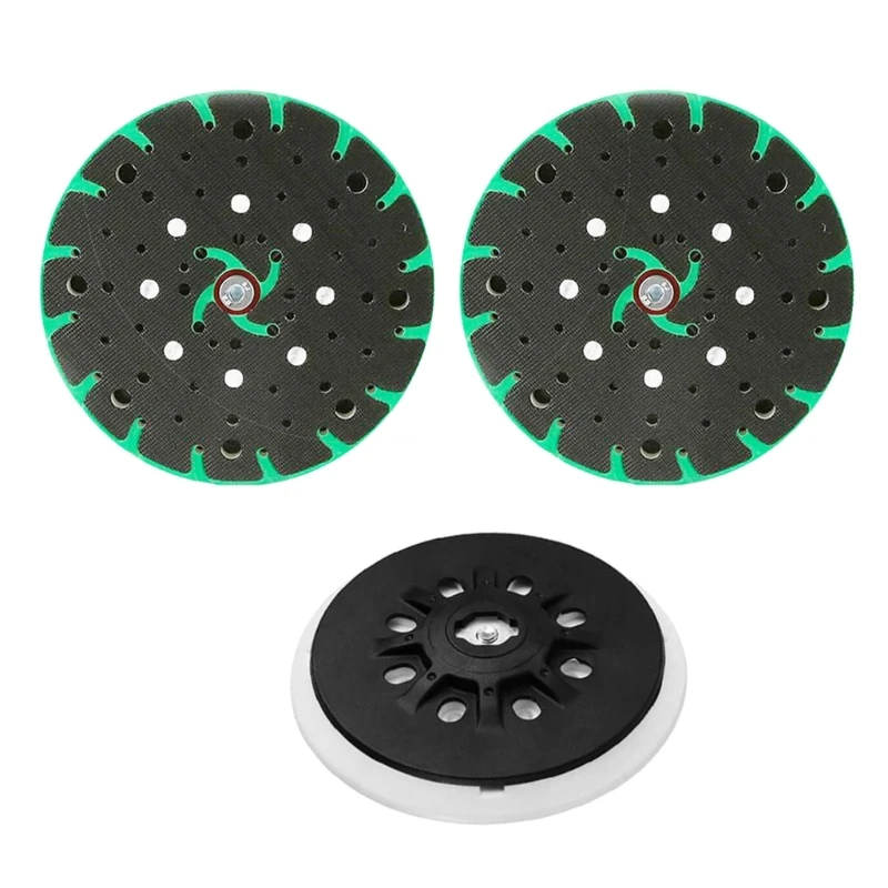 6inch Cứng Tấm Chà Nhám 17/49 Lỗ Dự Mài Đĩa Chà Nhám cho ETS 150/3 ETS 150/5 ETS 150/3 Máy Xay