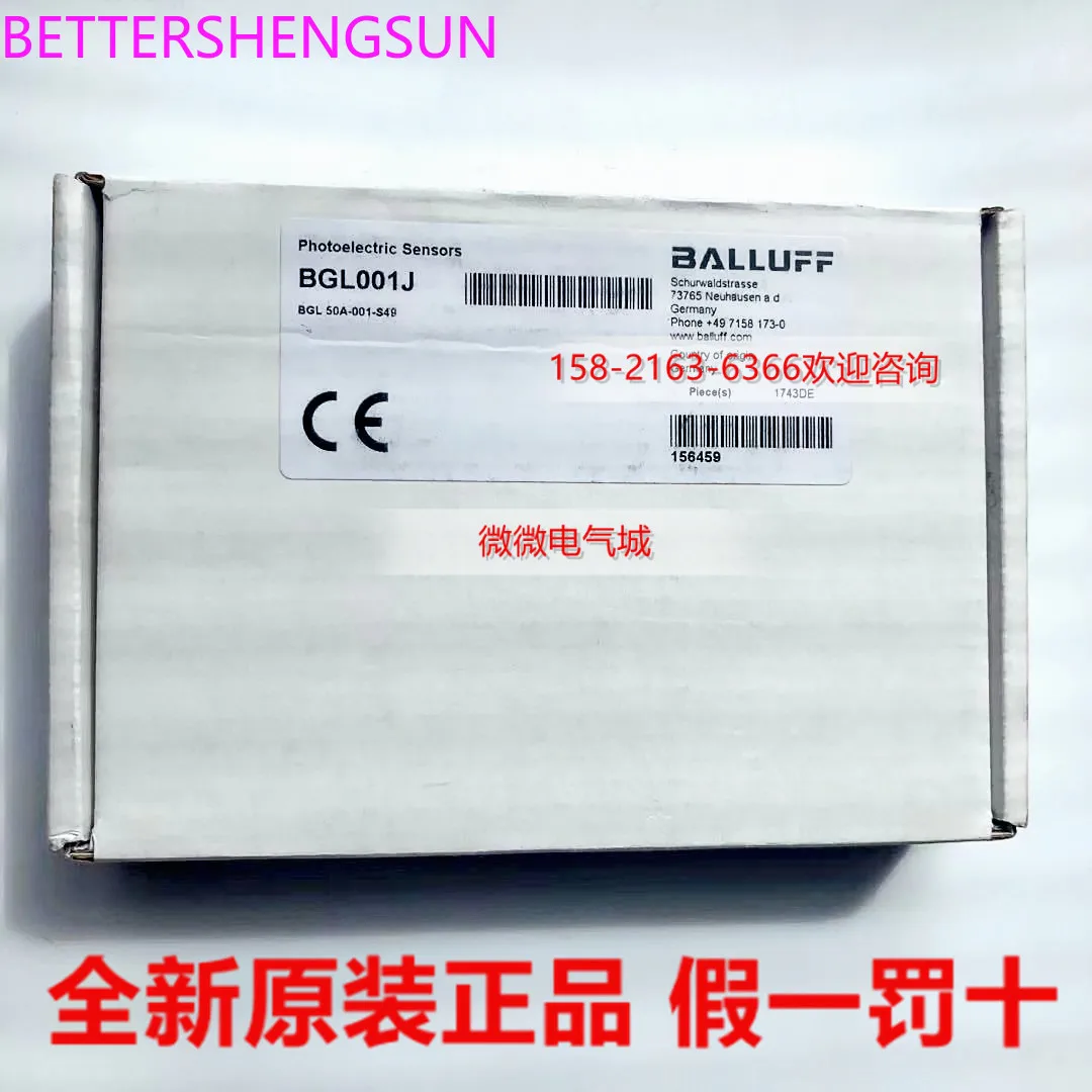 Imported Original Balluf Groove Photoelectric Sensor BGL 50a-001-s49bgl001j