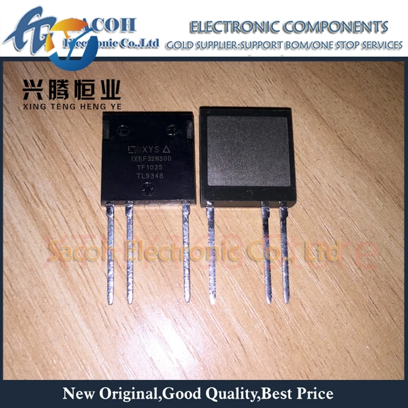 

1Pcs IXBF32N300 32N300 ISOPLUS i4-pak 32A 3000V High Voltage Power IGBT transistor