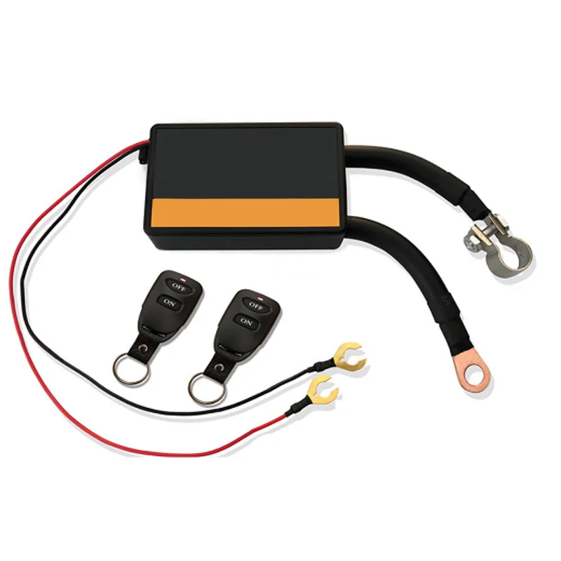 Universal Integrated Wireless Remote Control Automatic 12v Car Battery Disconnect Cut Off Isolator Master Switches