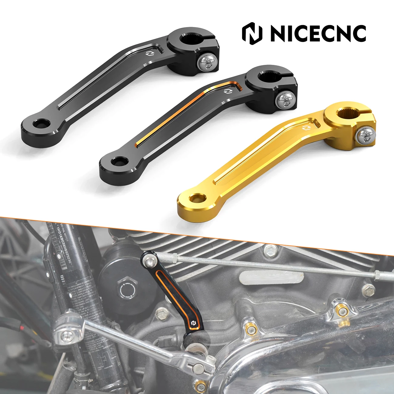 

For 2017-2024 Harley Street Glide/Special Inner Shift Arm Shifter Arm for Harley Electra Glide Police Tri Glide Ultra Limited