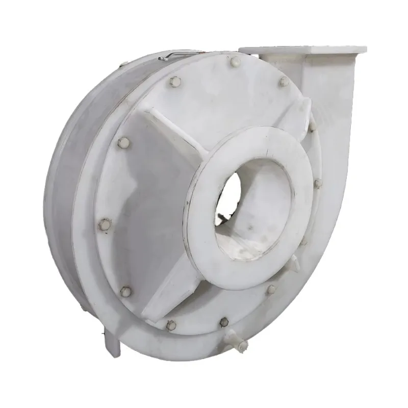 Standing Low Noise Low Pressure Backward Curved Plastic Centrifugal Fan 220V 380V PP Blower Fan  Powered view 2