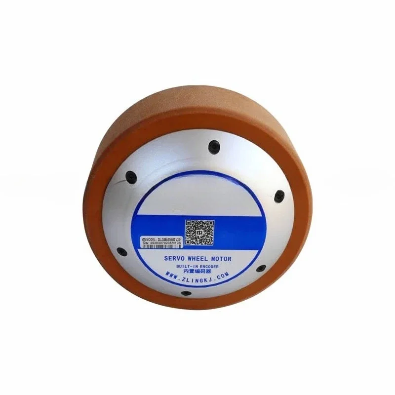 6.5-inch 500W 10N.m 260RPM single-axis/dual-axis high-torque hub servo motor, AGV robot 48V DC motor with encoder