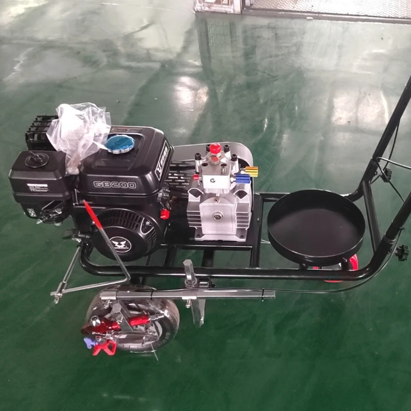 

Cold Spraying Road Marking Machine Cold Paint Road Marking Machine YG-8B 0.17-0.37mm Nozzle 7.5hp Engine