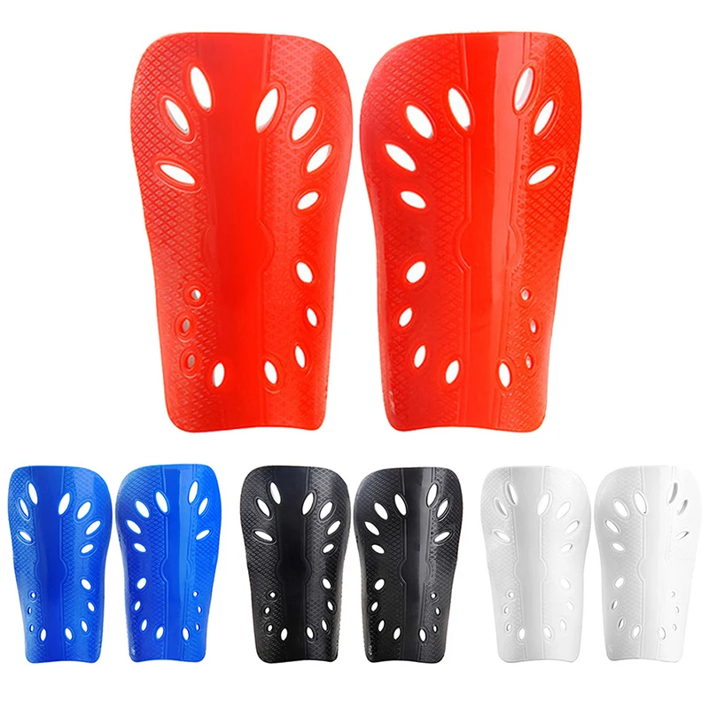 （Summer6）1 Pair Football Shin Pads Plastic Soccer Guards Leg Protector For Kids Adult Protective Gear Breathable Shin Guard view 4
