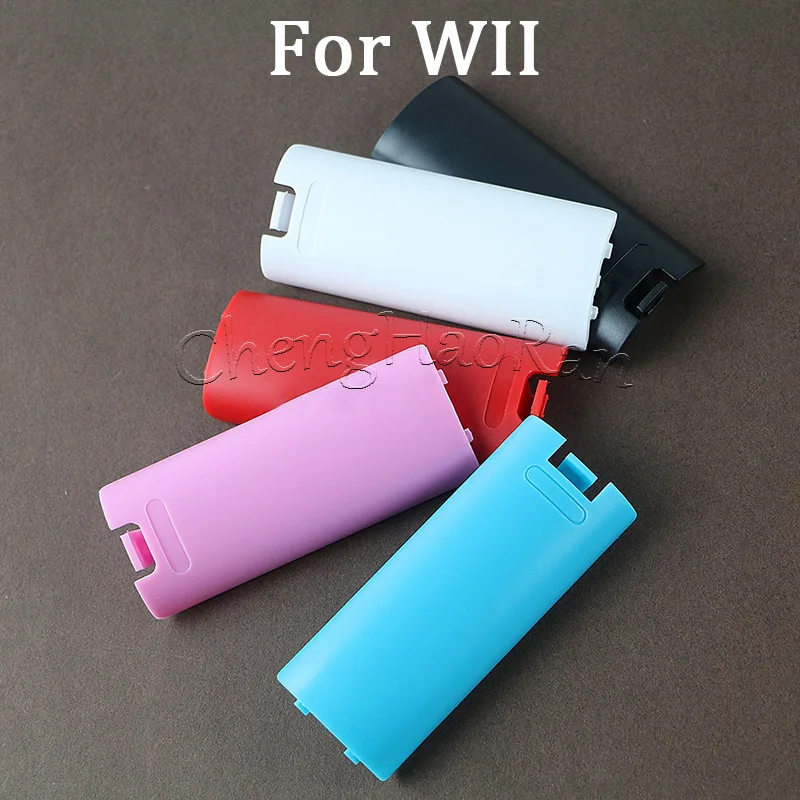 1PC For Wii Remote Gamepad Grip Battery Lid Door Pack Shell Cover Case Wireless Game Controller Battery Case Back Cover