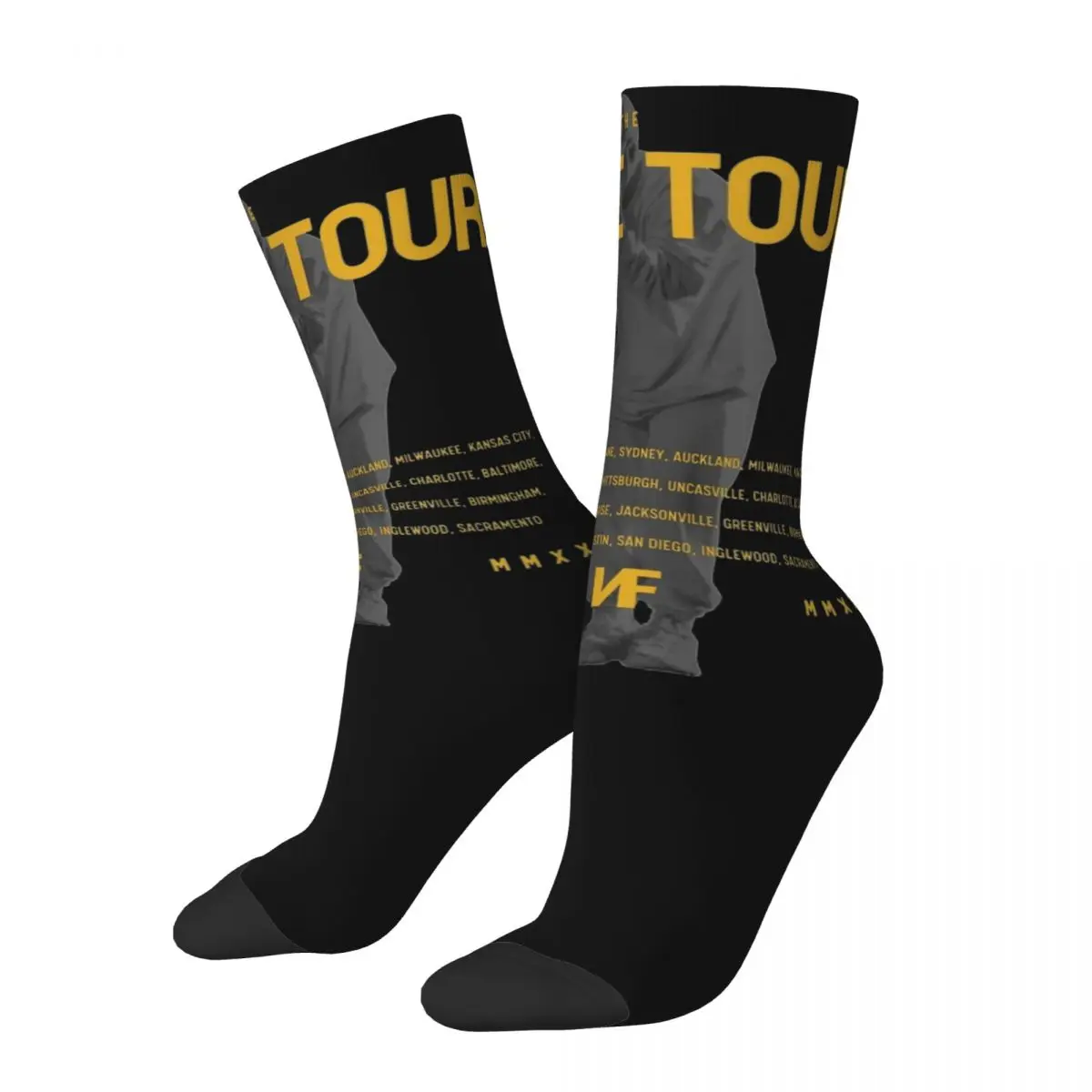 Male NF Hope Tour 2024 Socks Comfortable Fashion Concert Socks Novelty Merch Middle TubeSocks Amazing Gift