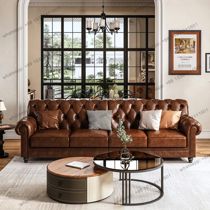 X4 Glamour Individual Living Room Sofas Vintage European Nordic Lounge L Shape Sofas Puffs