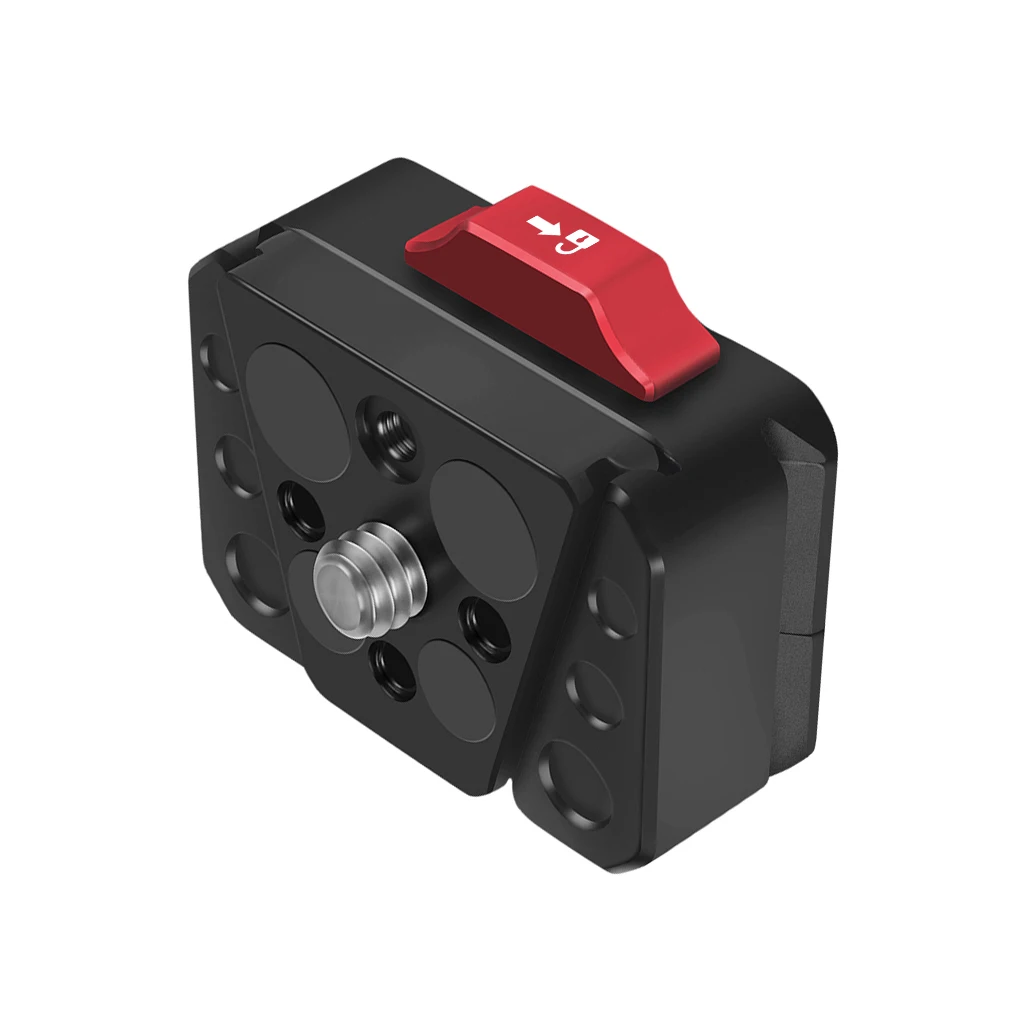 Feldmonitor Schnellspanner Schnellschalter Schiebeplatte V-Mount für Drift DJI OSMO 360 Actionkamera für 38 mm Arca-Typ-Stativ – Detail 27