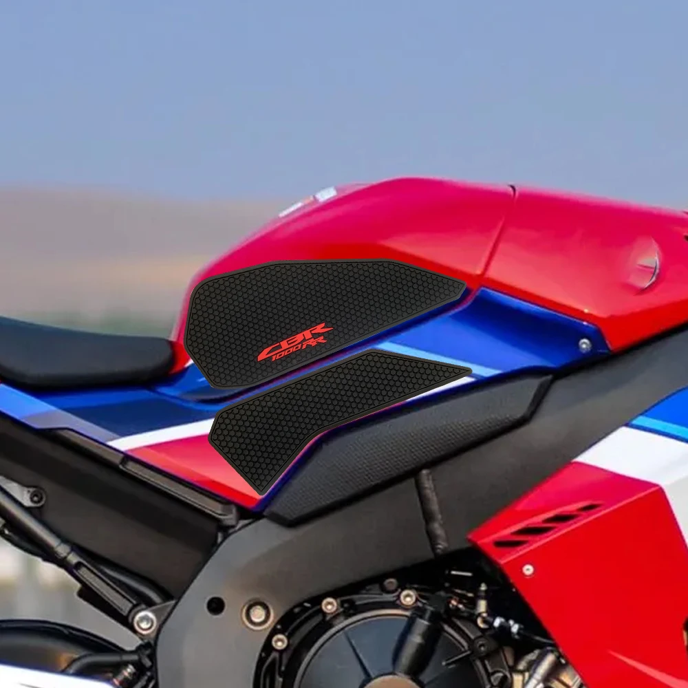 

For CBR1000RRR CBR1000RR-R CBR 1000RRR Fireblade SP Motorcycle Non-slip Side Fuel Tank Stickers Waterproof Pad Rubber Sticker