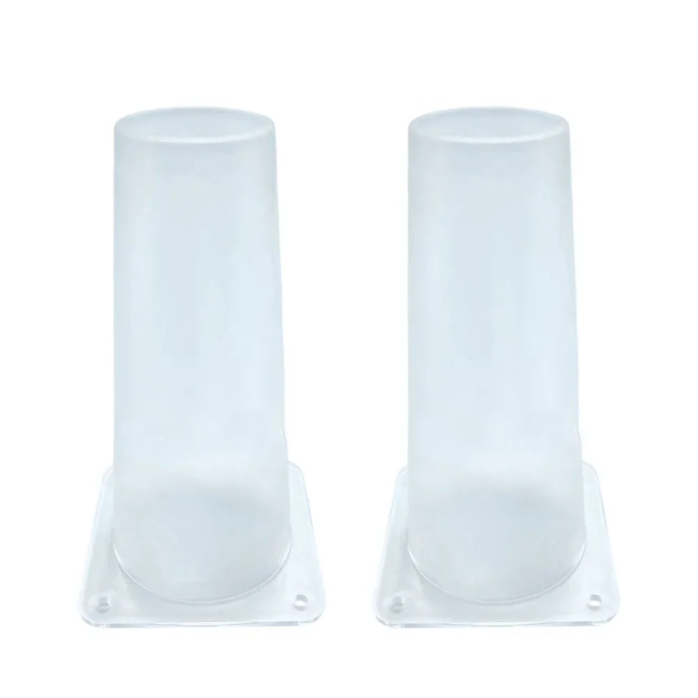 Clear Plastic One-Way Bat Excluder for Attic Cracks Roofline Openings Humane Reusable PP Exit Cone Wildlife Tool