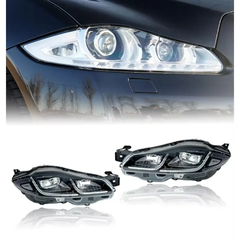 

L For 10-19 For Jaguar XJL LED Headlight Assembly Without Steering Follow-up AFS2025