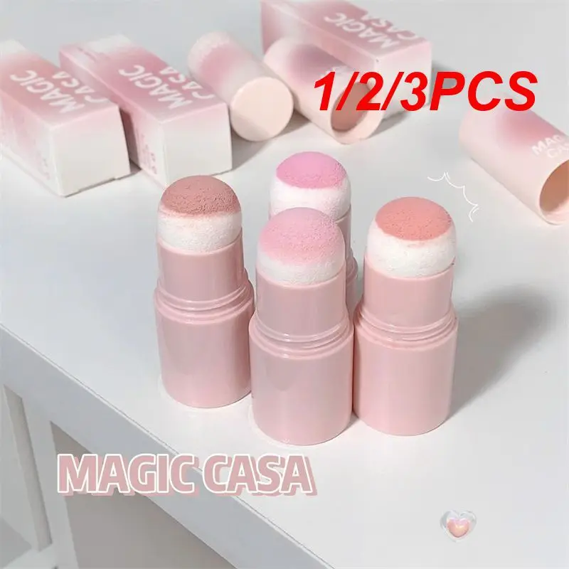 1/2/3PCS Blush Stick Lasting Playful Facial Ornaments Perfect Appearance Blush For Fair Skin Multipurpose Pure Concealer