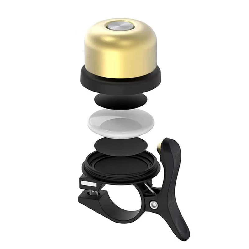 Bicycle Bell With Locator For Air Tag Bicycle Bell Anti Lost Device Anti Theft 260Mah Multifunction Portable Locator