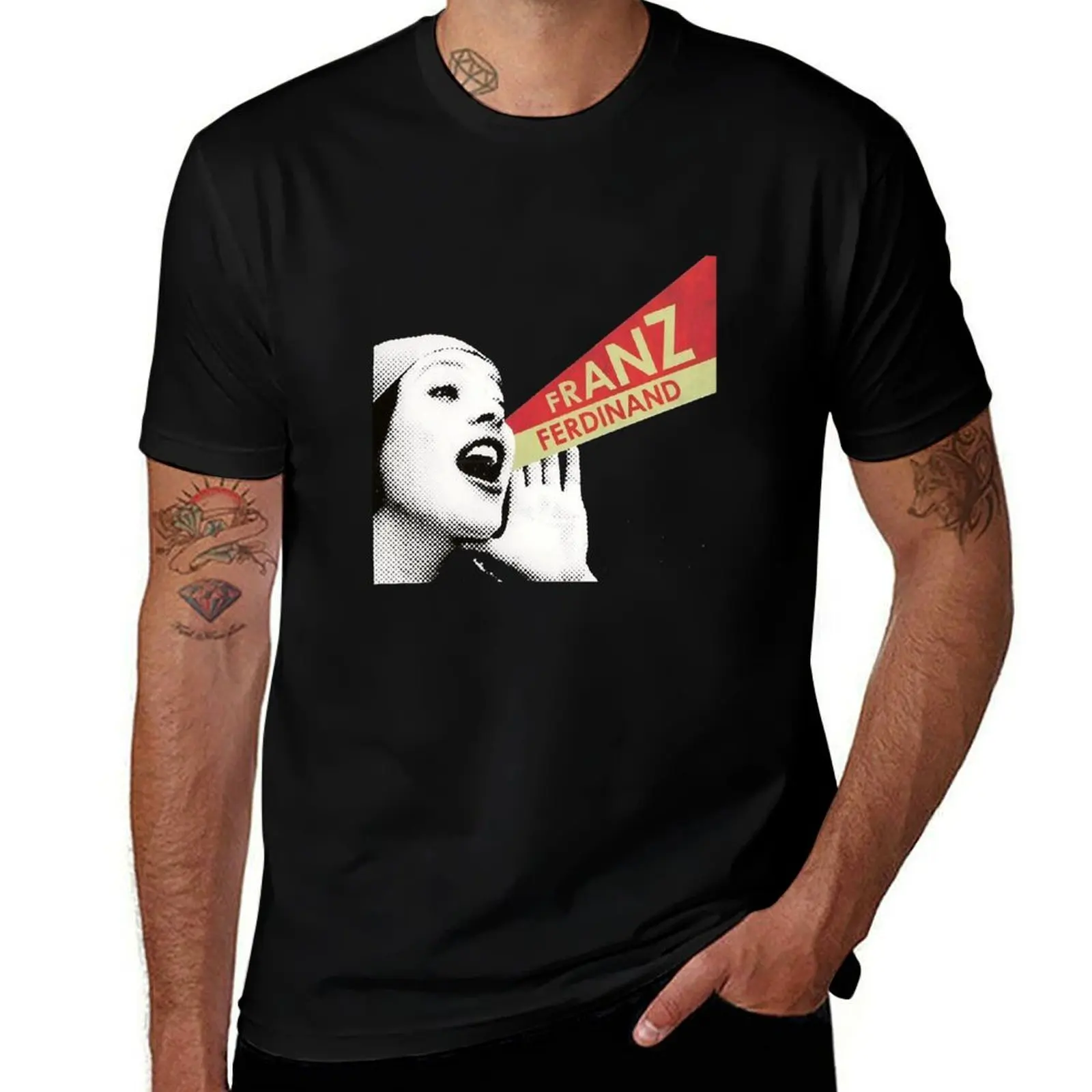 Franz Ferdinand T-Shirt Big and Tall Short Sleeve Tee T-Shirt