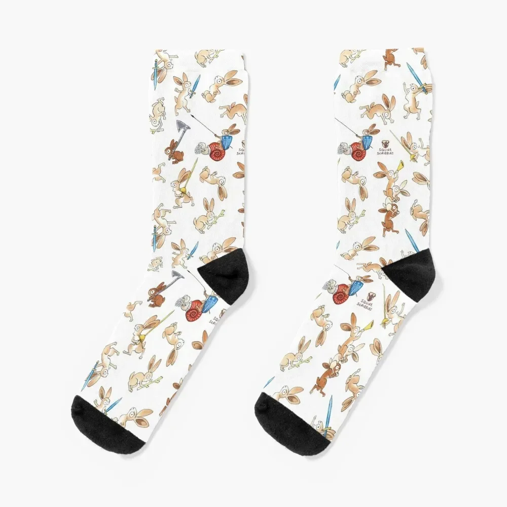 

Medieval Rabbits Socks kawaii fashionable Socks Women's Men's