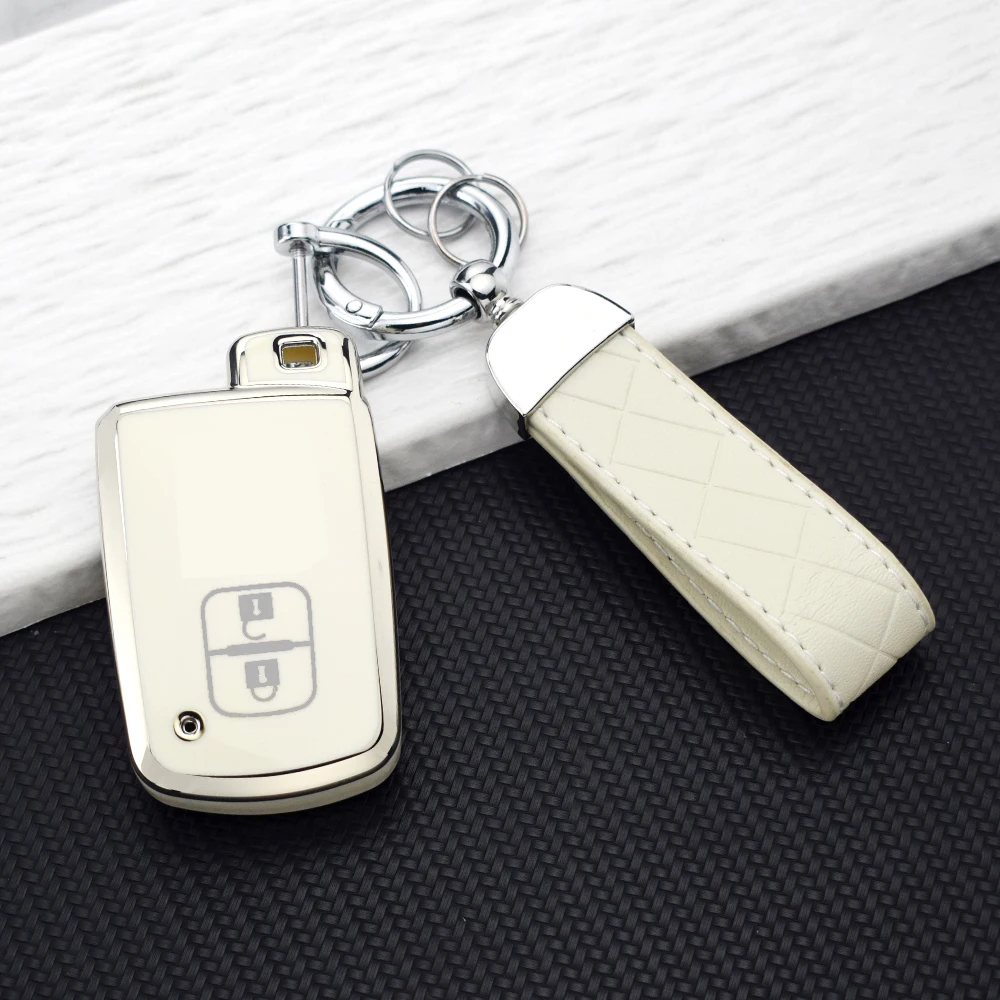 TPU Smart Remote Car Key Shell Case Fob for Toyota Avalon Camry RAV4 2012-2025 Auto Car Key Shell Accessories