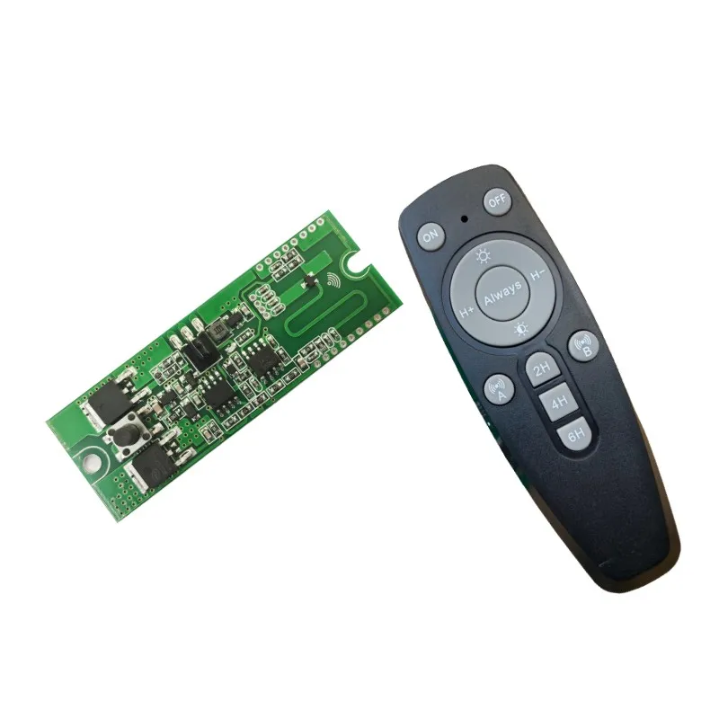 5SET SOLAR 3.2V3.7V remote control radar human body induction solar light circuit board solar street light driver board