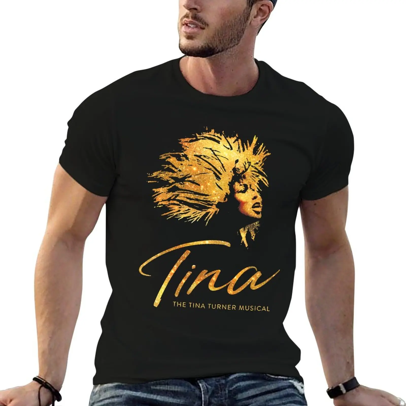 Tina Tuner HAG T-Shirt printed t shirts for man man t shirt luxury man t shirt summer T-shirt