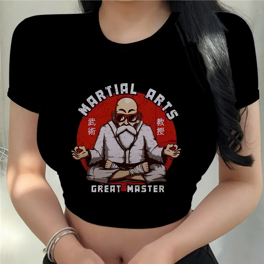 Clothing Top Women Vegeta Kawaii Clothes New Cool Dragon Ball Z Women\'s T-shirts Summer 2024 Y2k Harajuku Fashion Goku T-shirt