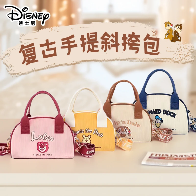 Disney Pooh Bear Lotso Donald Duck Crossbody Bags Fashion Cartoon & Cute Wrist bag christmas Birthday Present