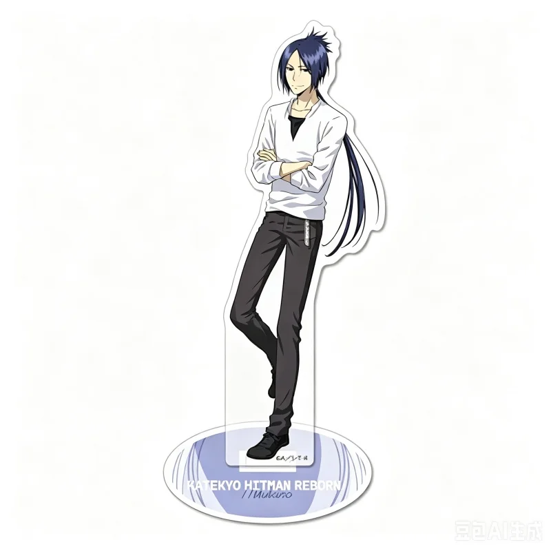 Bookshelf Decoration Acrylic Stand Model Hot 15CM Anime HITMAN REBORN! Figure Peripheral Collection Decorations Gifts Keychain