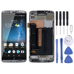 Schermo LCD AMOLED originale per ZTE Axon 7 A2017 A2017U A2017G Digitizer assemblaggio completo con cornice