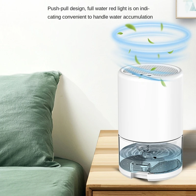 New Portable Premium Dehumidifier 2 In 1 Forr Room For Kitchen, Mute Moisture Absorbers Retail