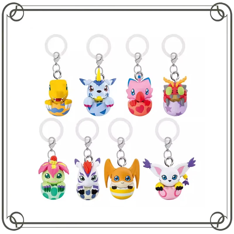 

Agumon Palmon Digimon Adventure BANDAI Gashapon Pendant Action Figure Model Kids Toy Christmas Gifts Model Toys