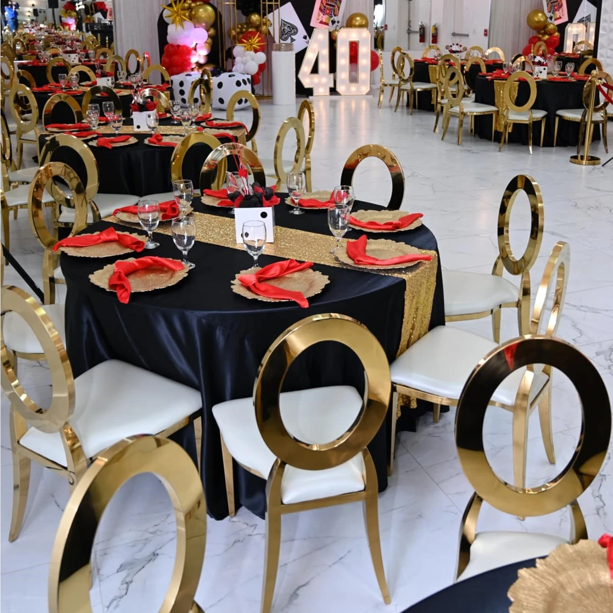 4pcs/24pcs/6pcs/12pcs)High Quality Modern Luxury Metal Banquet Chairs with Gold Frame Fabric for Weddings and Hotels